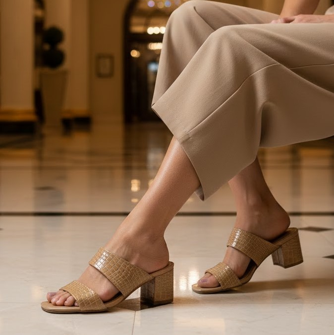 خرید آنلاین صندل زنانه گراتی مدل 618 سنگی کد 17